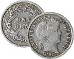 Barber Dime